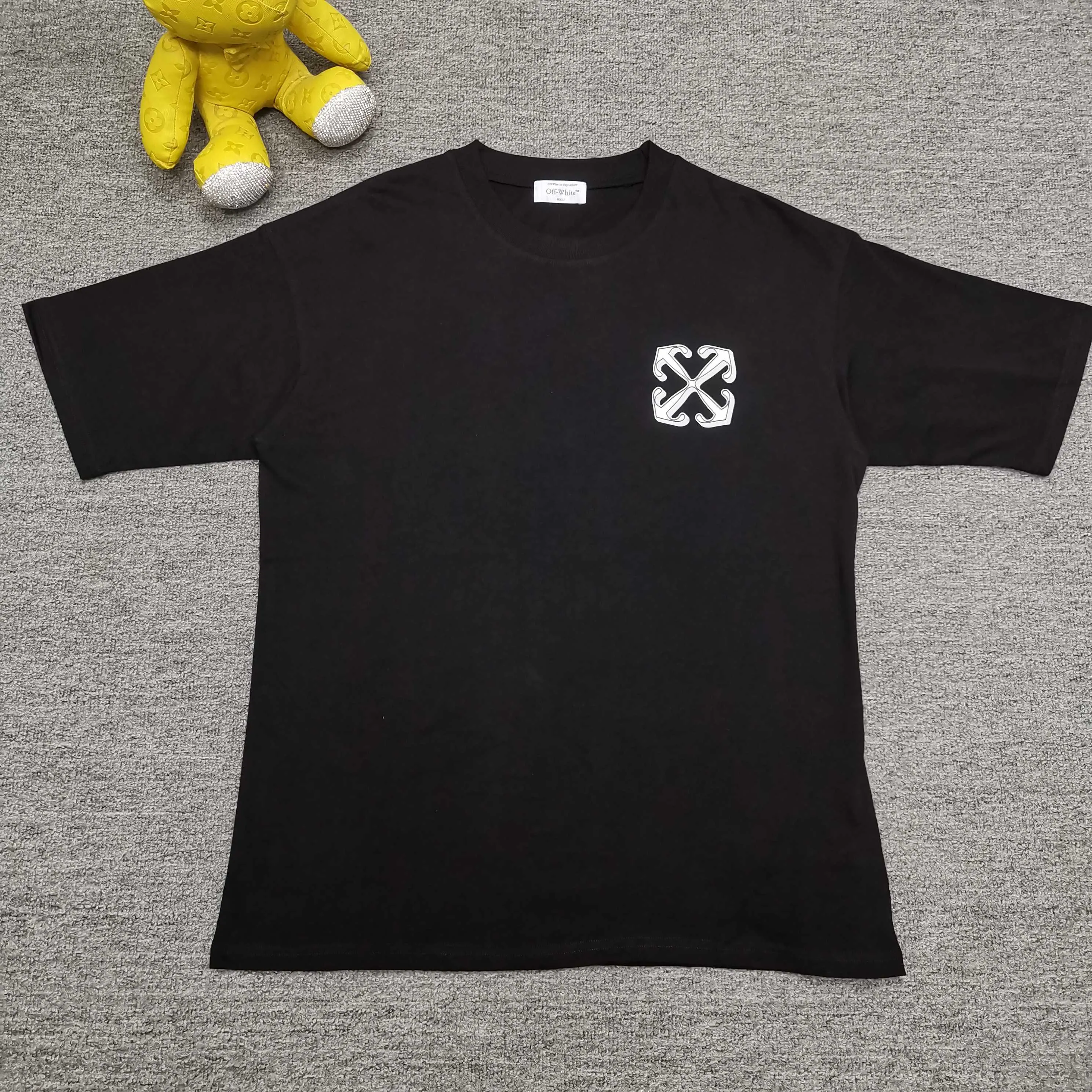 Off white top version, new Dragon's Legend loose version short-sleeved T-shirt Size: S M L XL Color: Black White P240